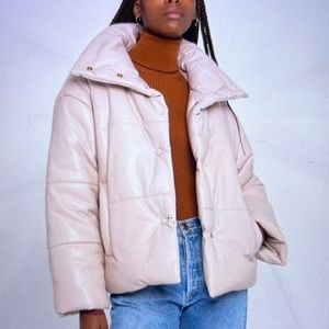 Nanushka Press Stud Padded Jacket